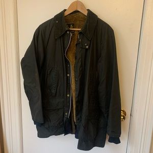 Barbour Bedale waxed coat size 42 with winter liner